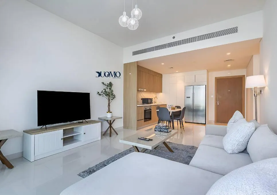 Myduomo- Prime 2Br Beachfront, Palm & Marina Views-1606 Dubai Semesterbostad